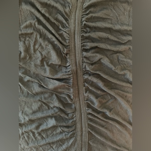 Ruched black tank. Size small. NWTs. - Picture 3 of 7